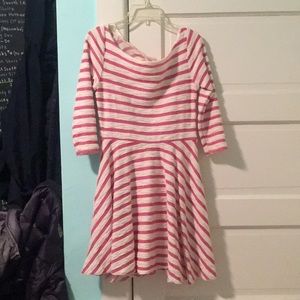 Free People striped knit dress